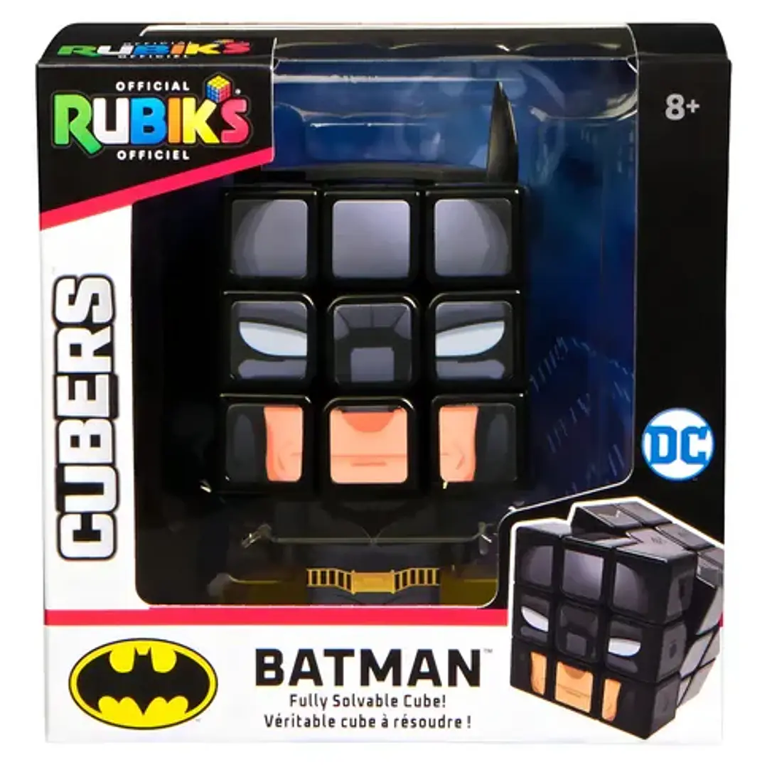 Cubo Rubik Magico 3x3 Cubers Batman Rubik's 6071038 1