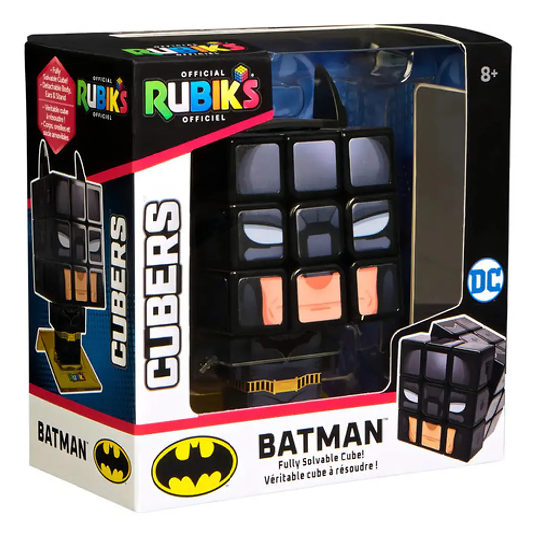 Cubo Rubik Magico 3x3 Cubers Batman Rubik's 6071038 2
