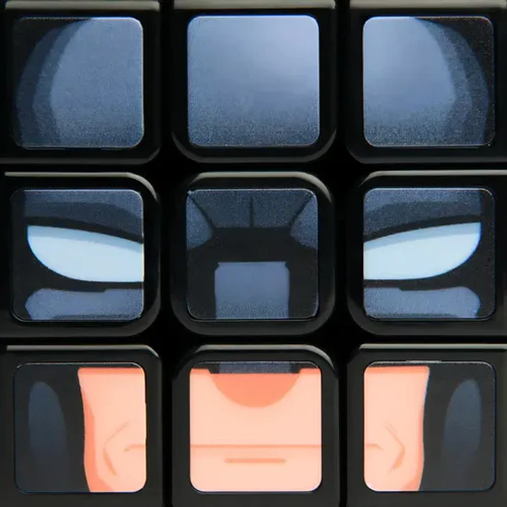 Cubo Rubik Magico 3x3 Cubers Batman Rubik's 6071038 5