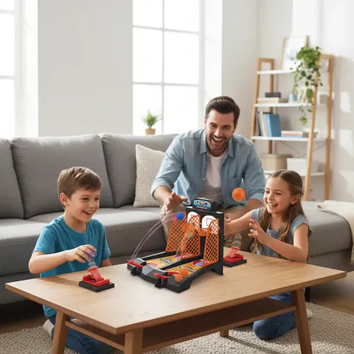 Juego Baloncesto De Mesa Con Puntuacion - Original Play Spot 4