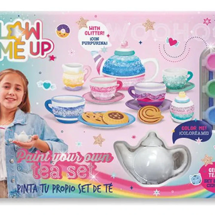 Kit Pinta Tu Propio Juego De Té Glow Me Up Gl026 1