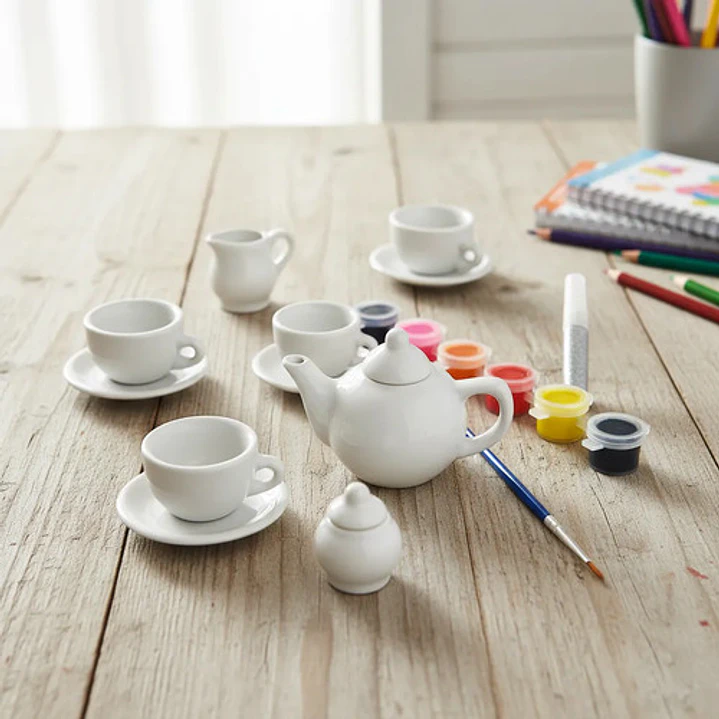 Kit Pinta Tu Propio Juego De Té Glow Me Up Gl026 6