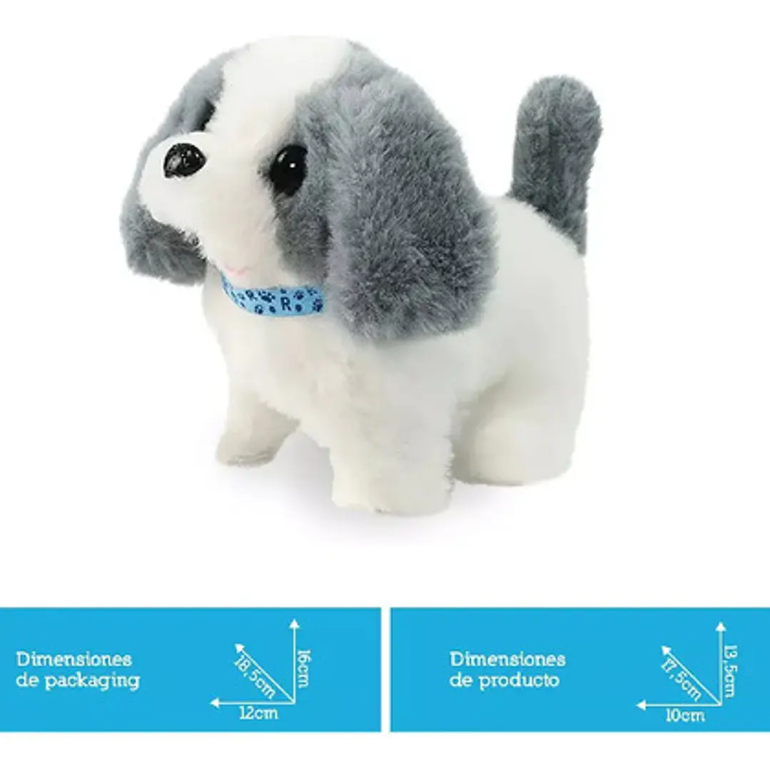 Peluche Perro Con Sonido Y Movimiento Roleplace 4