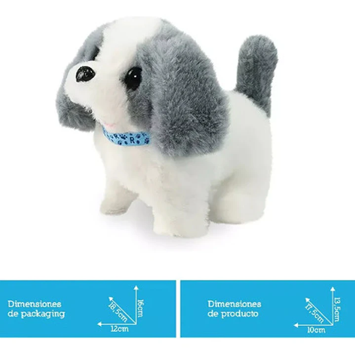 Peluche Perro Con Sonido Y Movimiento Roleplace 4