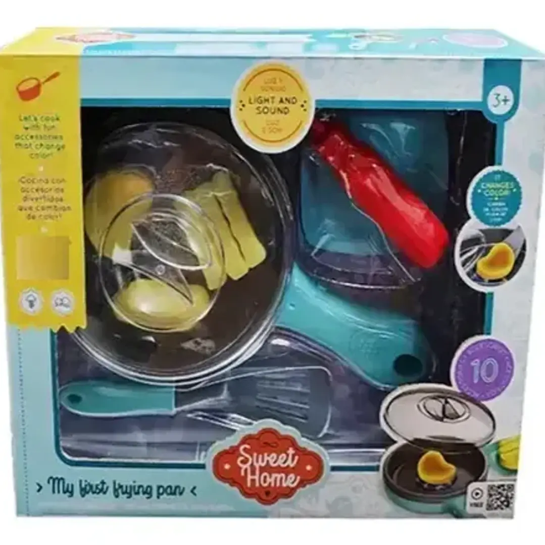Mi Primer Sartén De Juguete Sweet Home Con Luces Y Sonidos 1