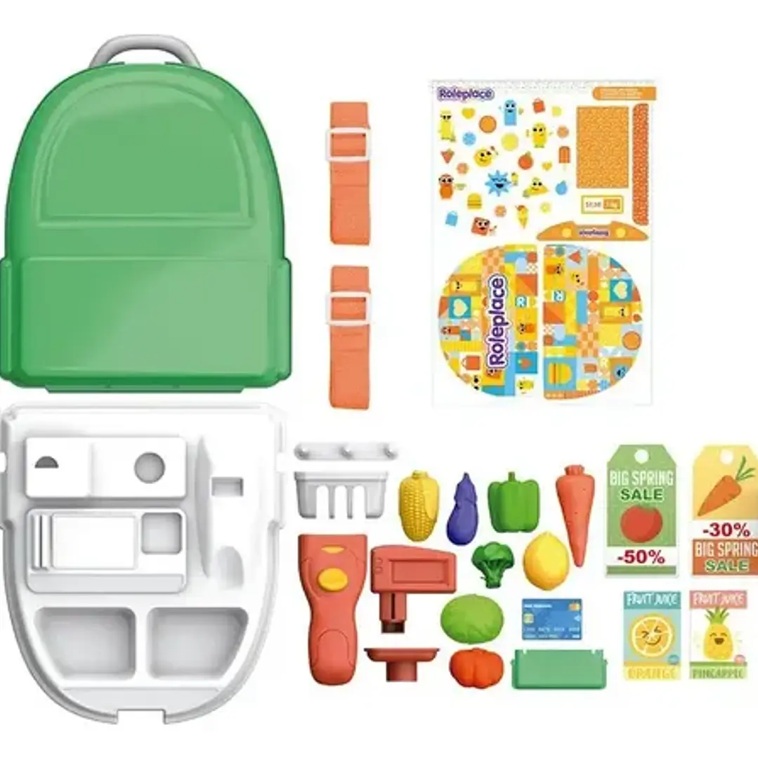 Juguete Mi Mochila De Supermercado Roleplace 2