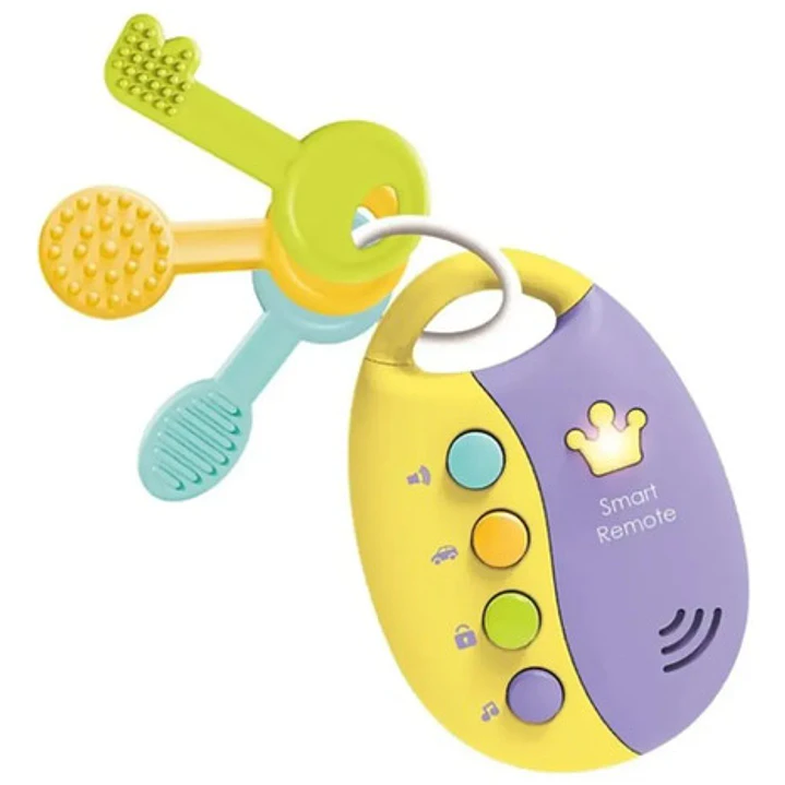 Sonajero Llaverito Musical Con Luz Y Sonido Benic Baby Bb046 2