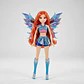 Winx Club Fairies Muñeca Bloom Mueve Alitas C/acc Int 57810 - Miniatura 8