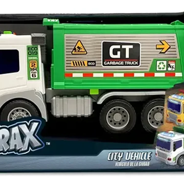Ultrax Vehículo De La Ciudad 1:16 - Basuras - Ul045 Multicolor 1