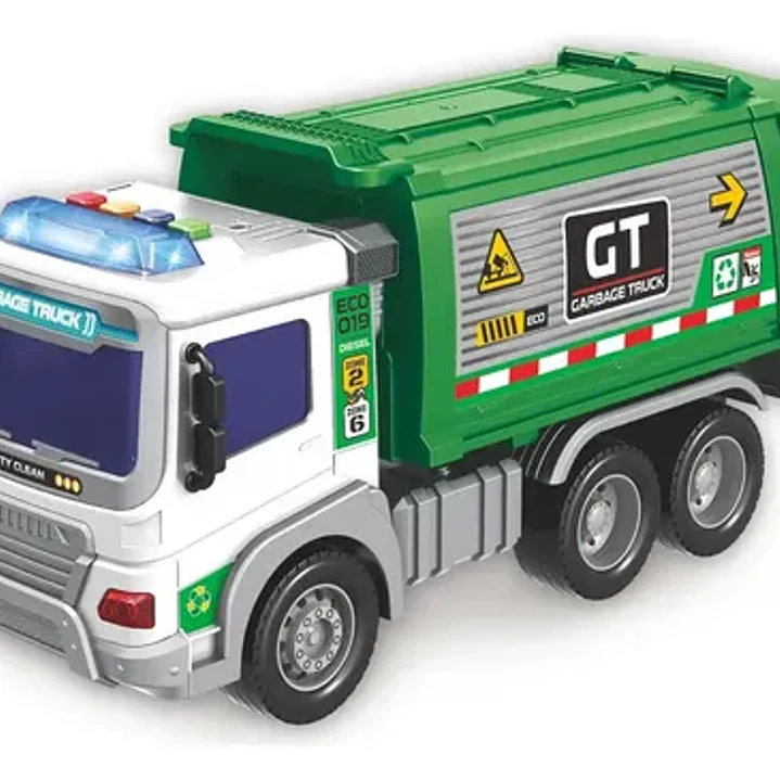 Ultrax Vehículo De La Ciudad 1:16 - Basuras - Ul045 Multicolor 2