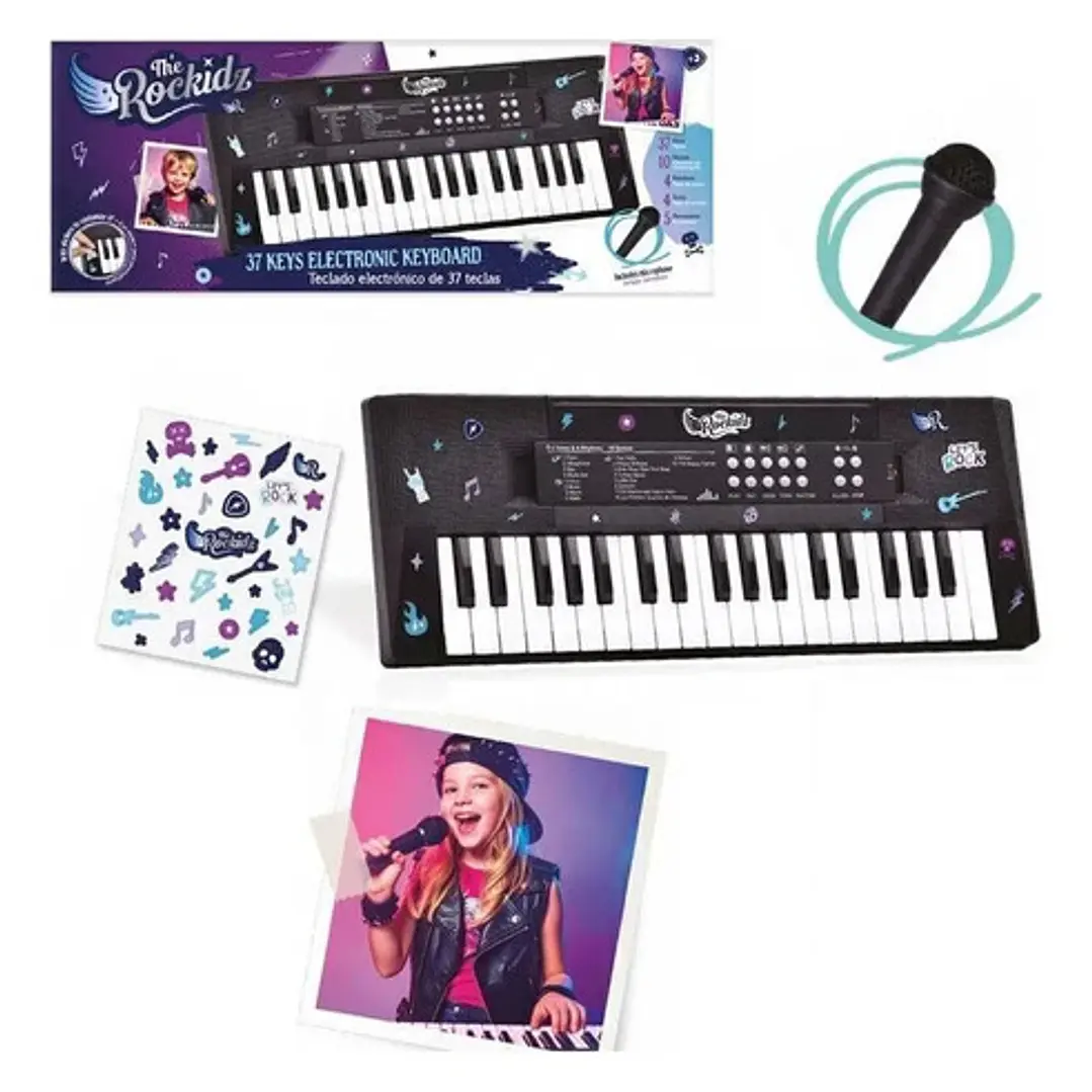 The Rockidz Tecladoelectronico 37 Teclas + Microfono 1
