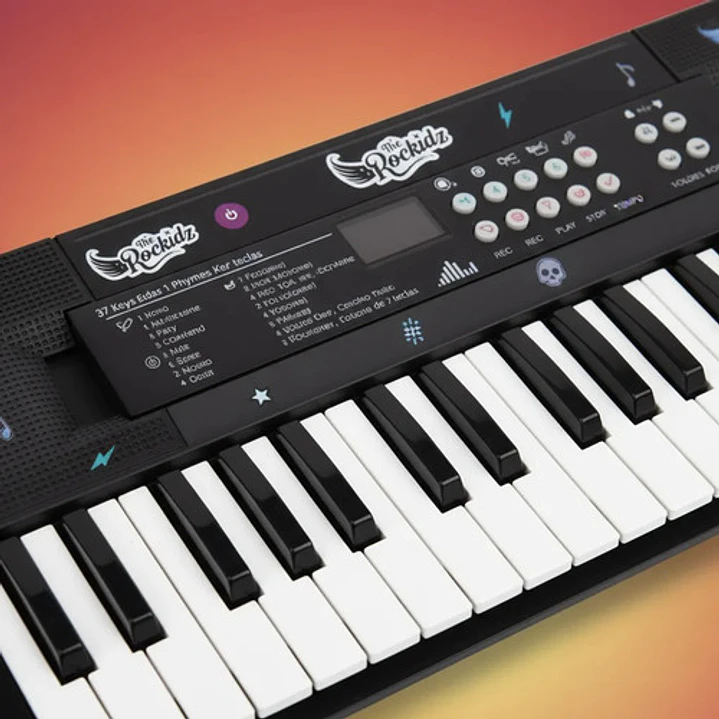 The Rockidz Tecladoelectronico 37 Teclas + Microfono 6