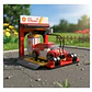 Bloques De Construcción CaDA Shell Staging Station Estación De Servicio Taller Con Auto De Carreras Coleccionable C66035W 237 Piezas Juguete Para Armar - Miniatura 3