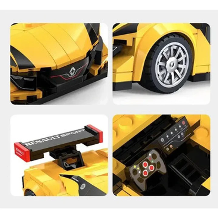 Bloques De Construcción CaDA Renault Sport RS 01 Escala 1:24 Auto De Carreras Licencia Oficial Kit Para Armar C55037W 271 Piezas 3