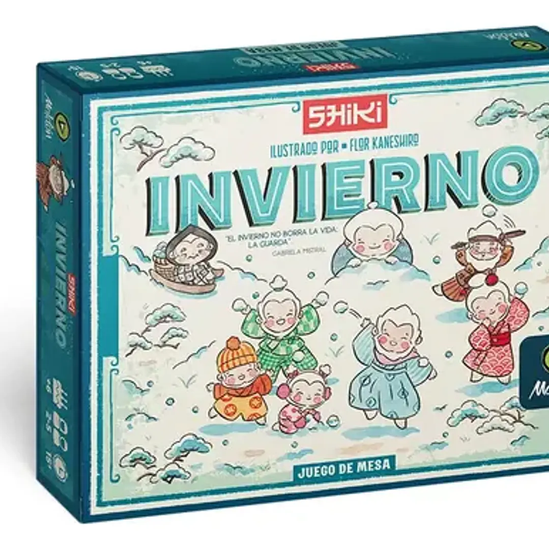 Juego De Mesa Para Niños De Maldón - Shiki Invierno 1