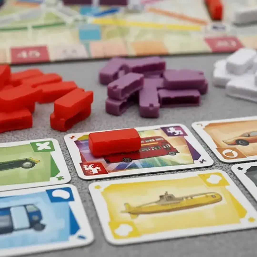 Aventureros Al Tren Londres Juego De Mesa Maldon 5