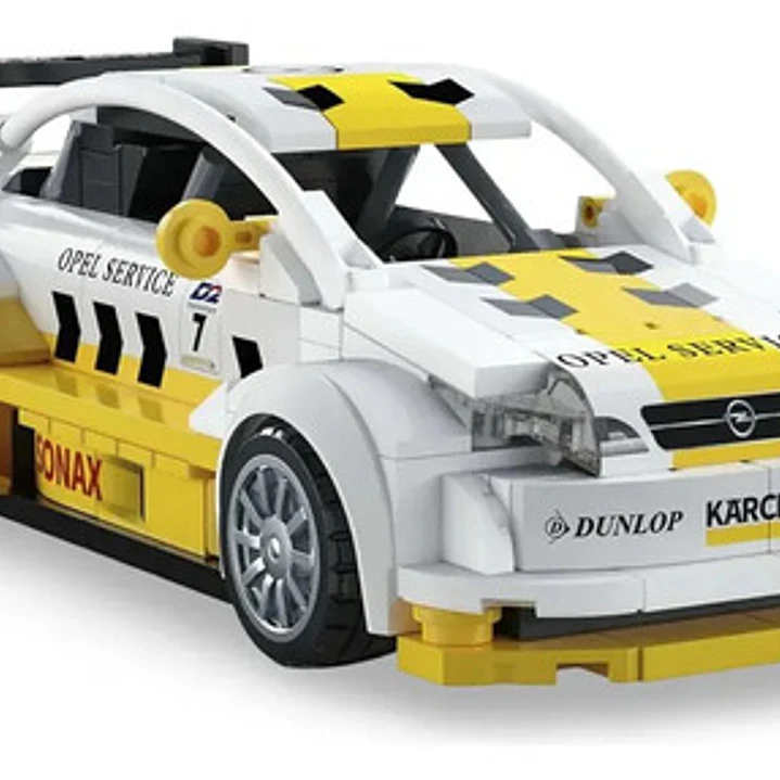 Bloques De Construcción CaDA Auto Opel Astra V8 Coupe Escala 1:24 Kit Para Armar C55036W 305 Piezas 3