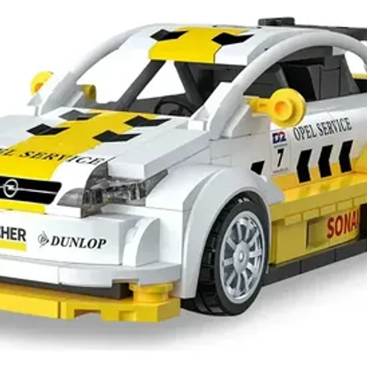 Bloques De Construcción CaDA Auto Opel Astra V8 Coupe Escala 1:24 Kit Para Armar C55036W 305 Piezas 4