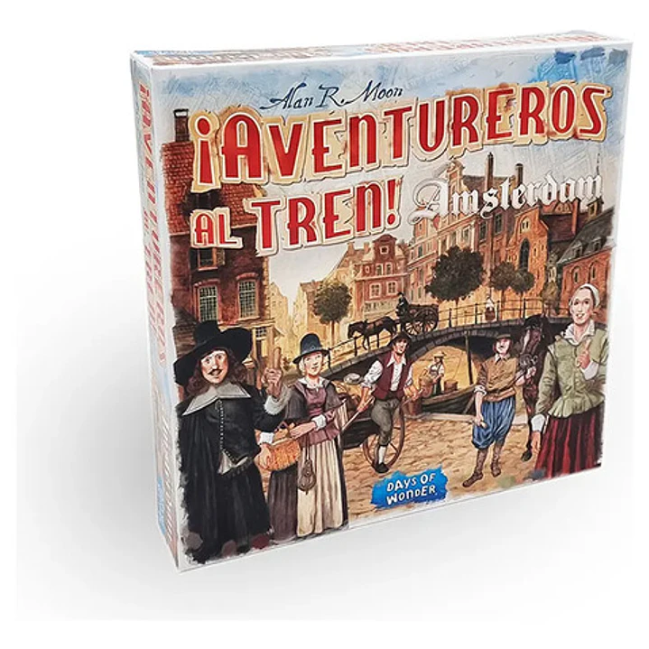 Juego De Mesa Aventureros Al Tren Ámsterdam - Maldon 1