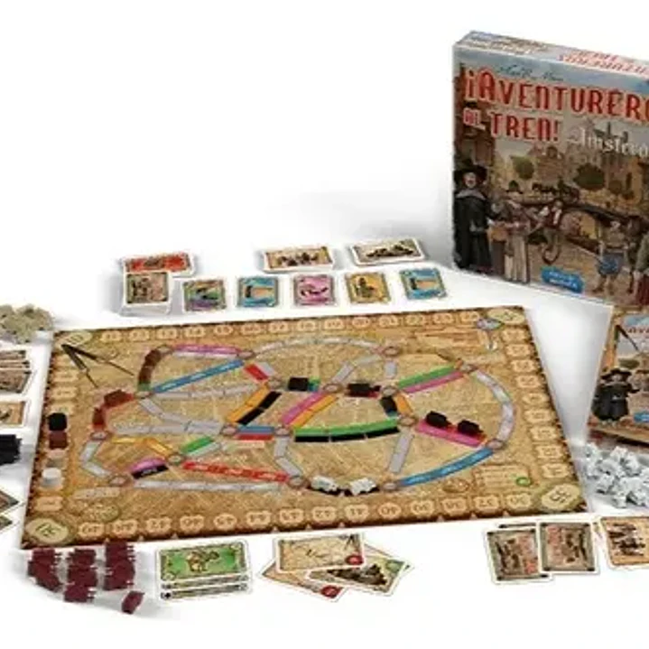 Juego De Mesa Aventureros Al Tren Ámsterdam - Maldon 2