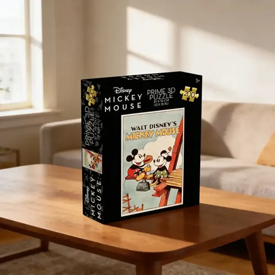 Rompecabezas Prime 3d - Mickey Mouse 200 Piezas 1