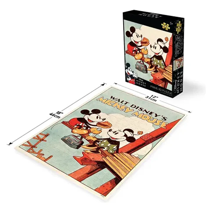 Rompecabezas Prime 3d - Mickey Mouse 200 Piezas 4
