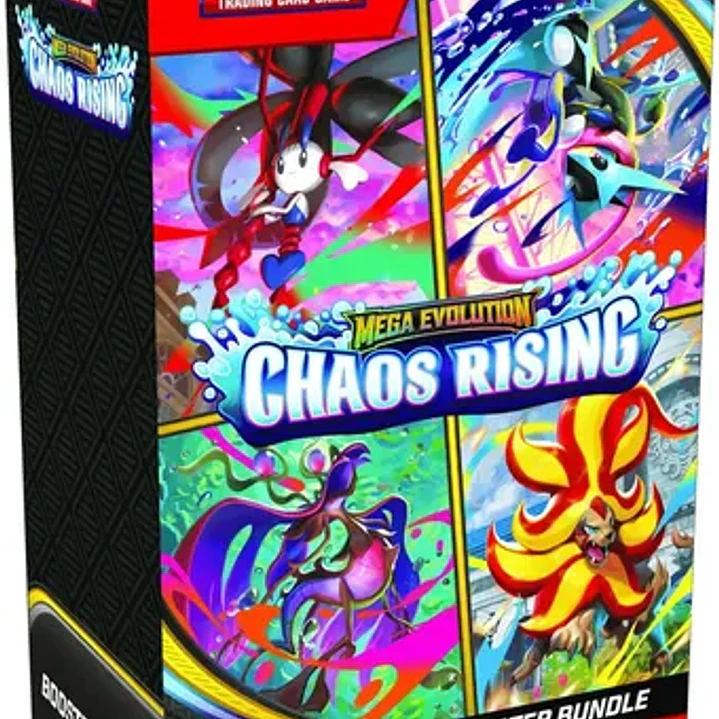 Tcg Pokémon Tcg X60 Cartas Mega Evolution Chaos Rising Mazo 1