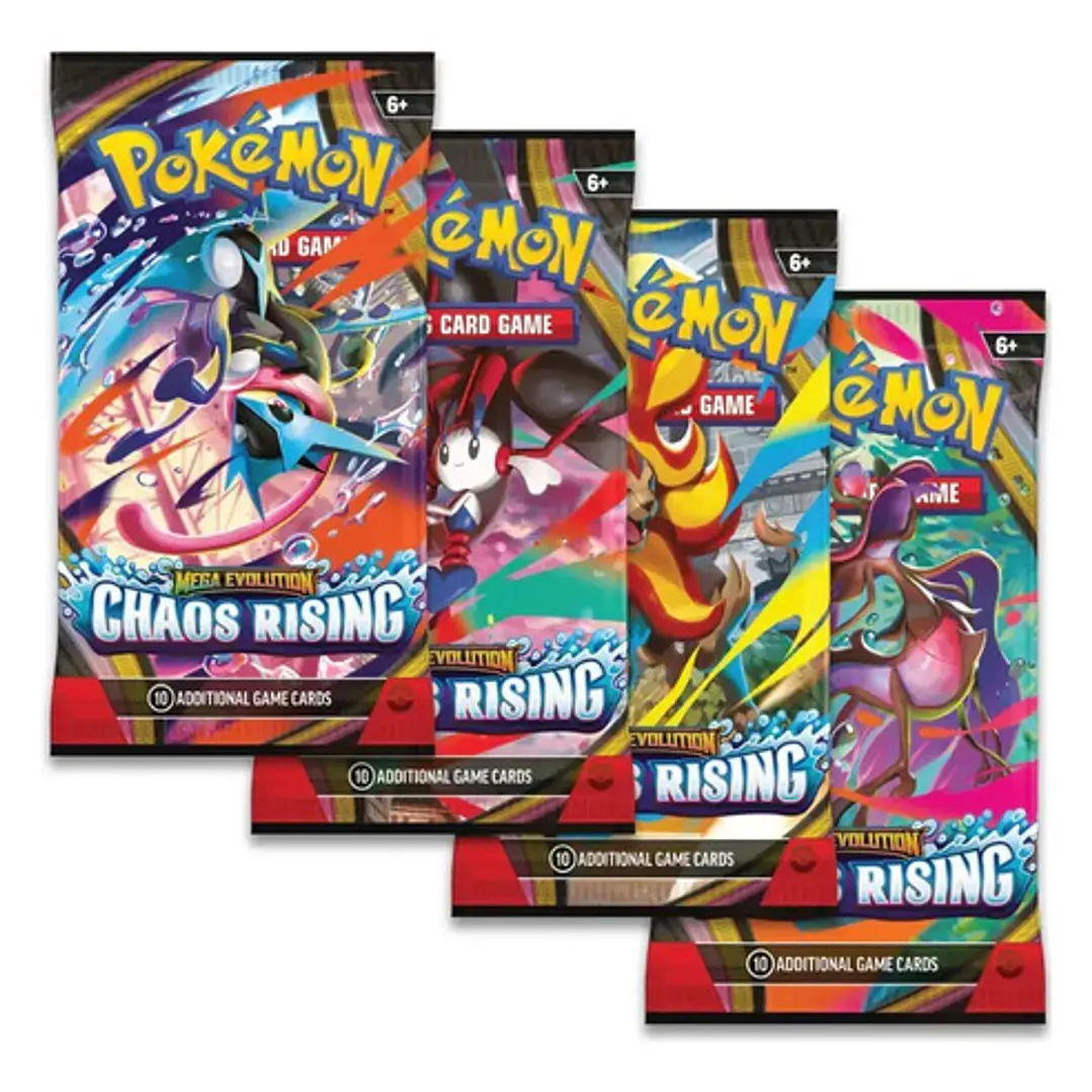 Tcg Pokémon Tcg X60 Cartas Mega Evolution Chaos Rising Mazo 2