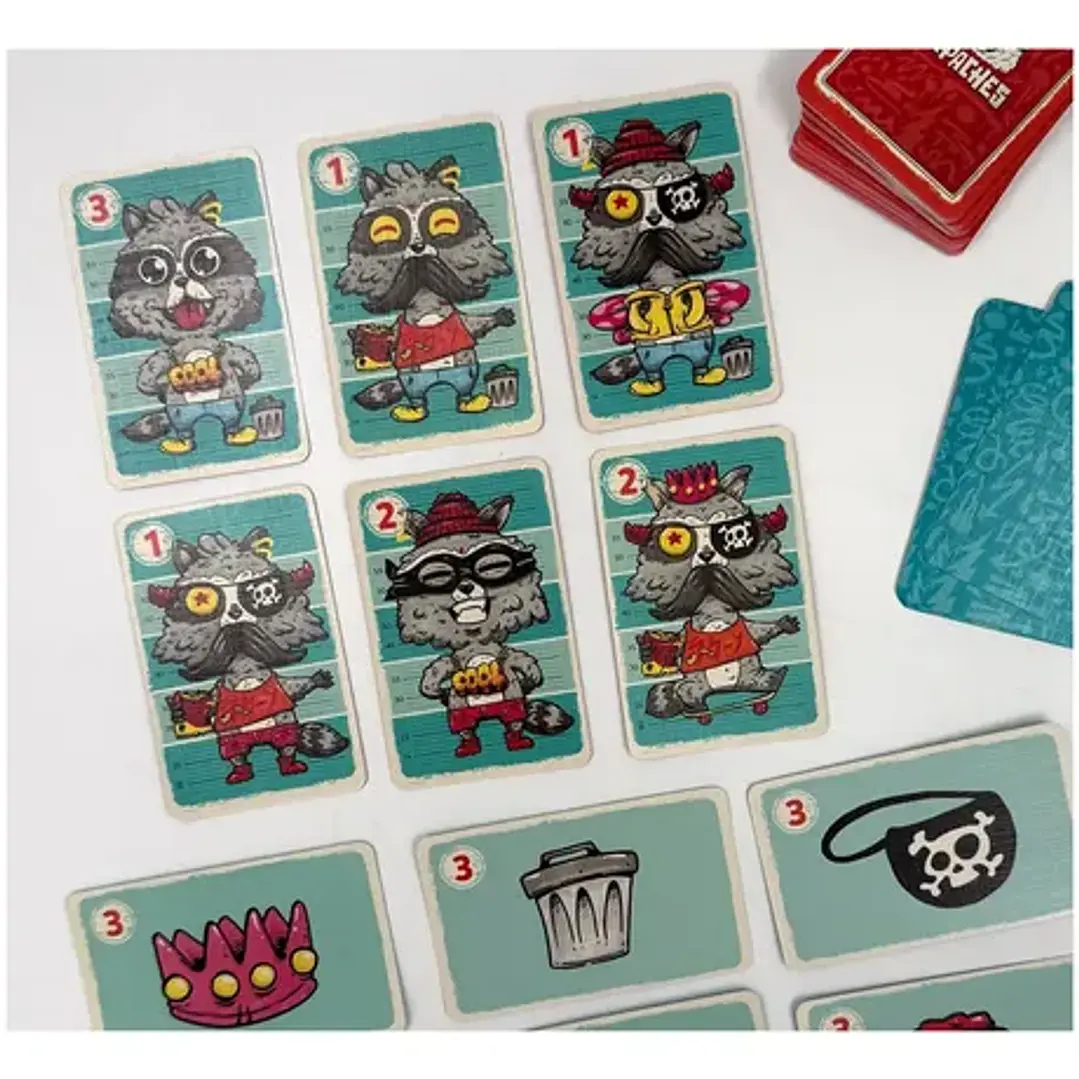 Juego De Mesa Familiar Mapaches Maldón 2