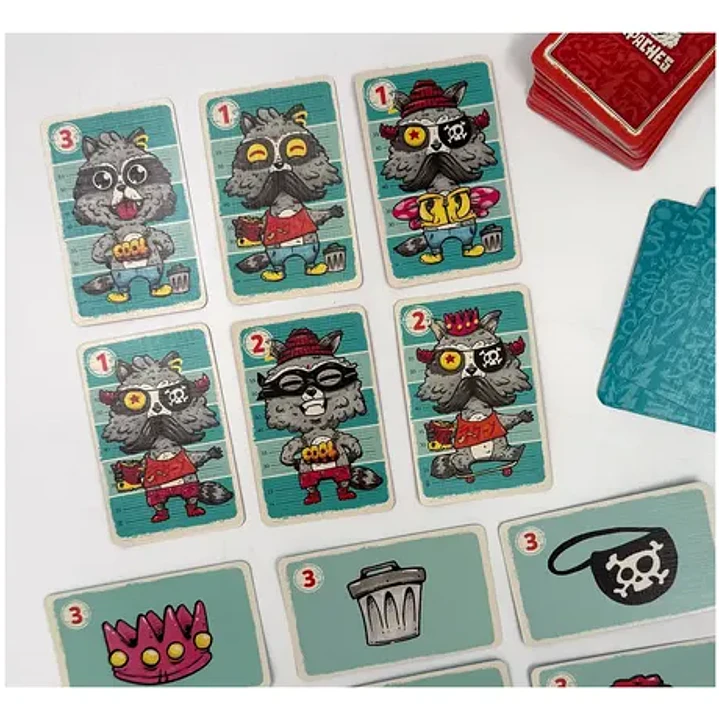 Juego De Mesa Familiar Mapaches Maldón 2