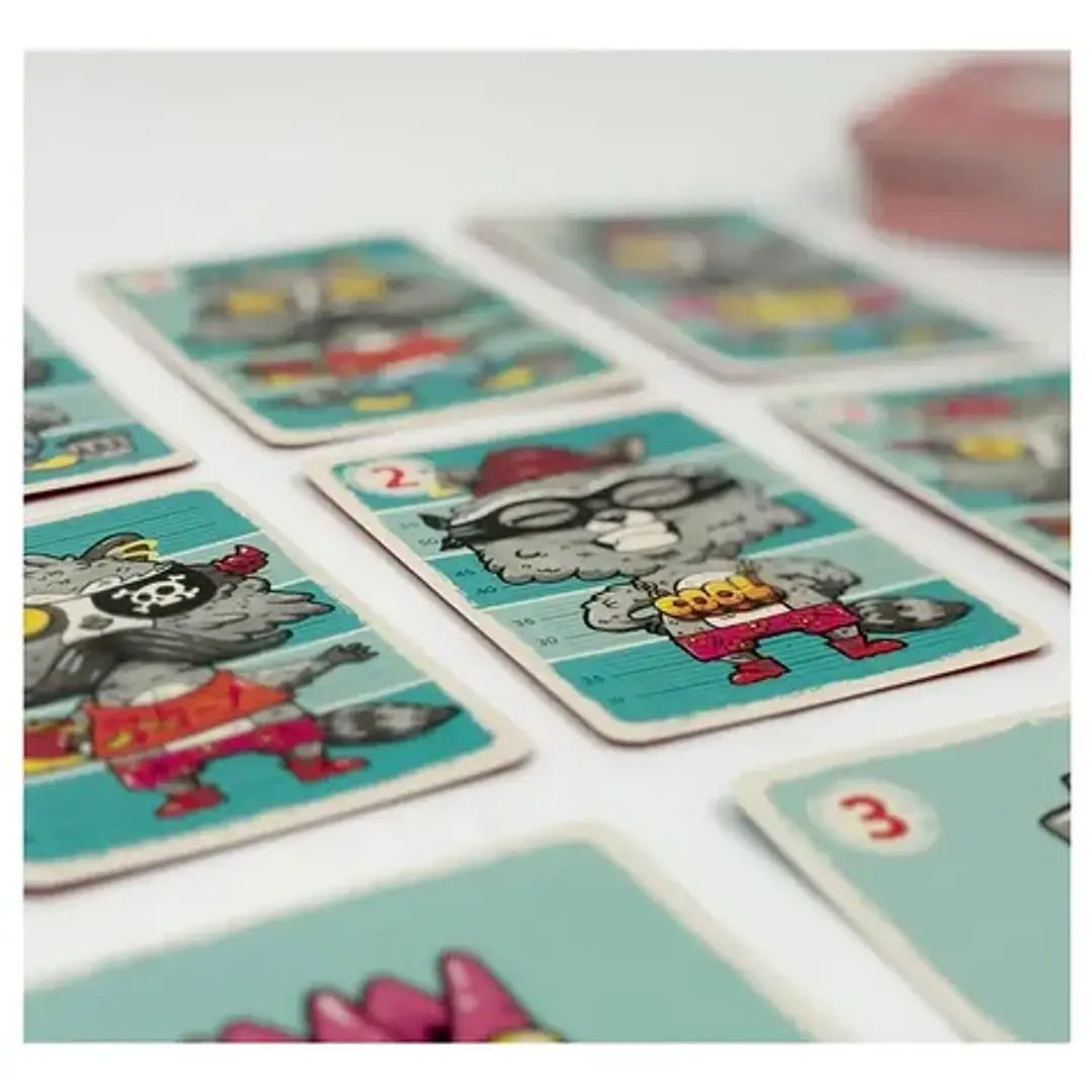 Juego De Mesa Familiar Mapaches Maldón 5