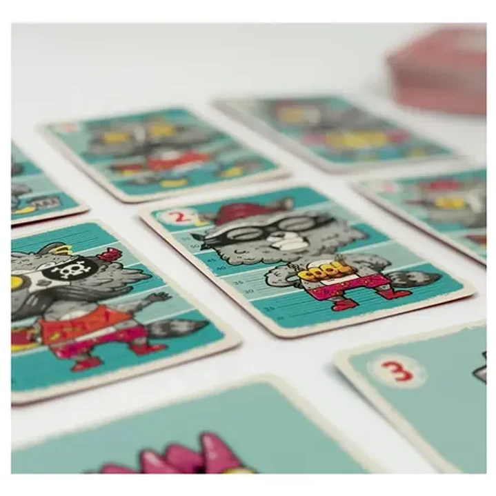 Juego De Mesa Familiar Mapaches Maldón 5
