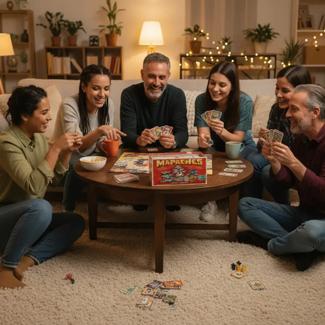 Juego De Mesa Familiar Mapaches Maldón 7