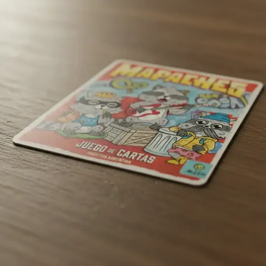 Juego De Mesa Familiar Mapaches Maldón 8