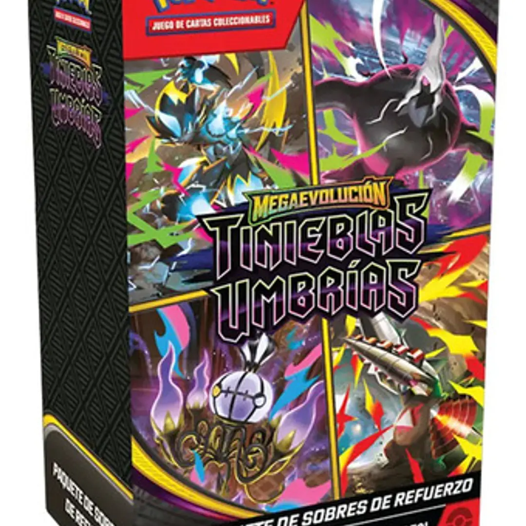 Tcg Pokémon  60 Cartas Mega Evolution Tinieblas Umbrías Mazo 1