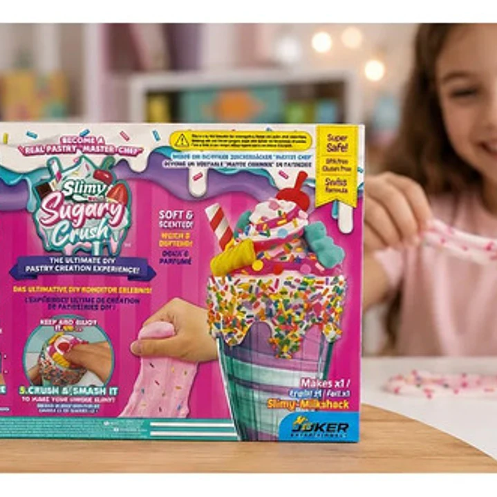 Slimy Sugary Crush Kit Para Hacer Milshake De Vainilla 1