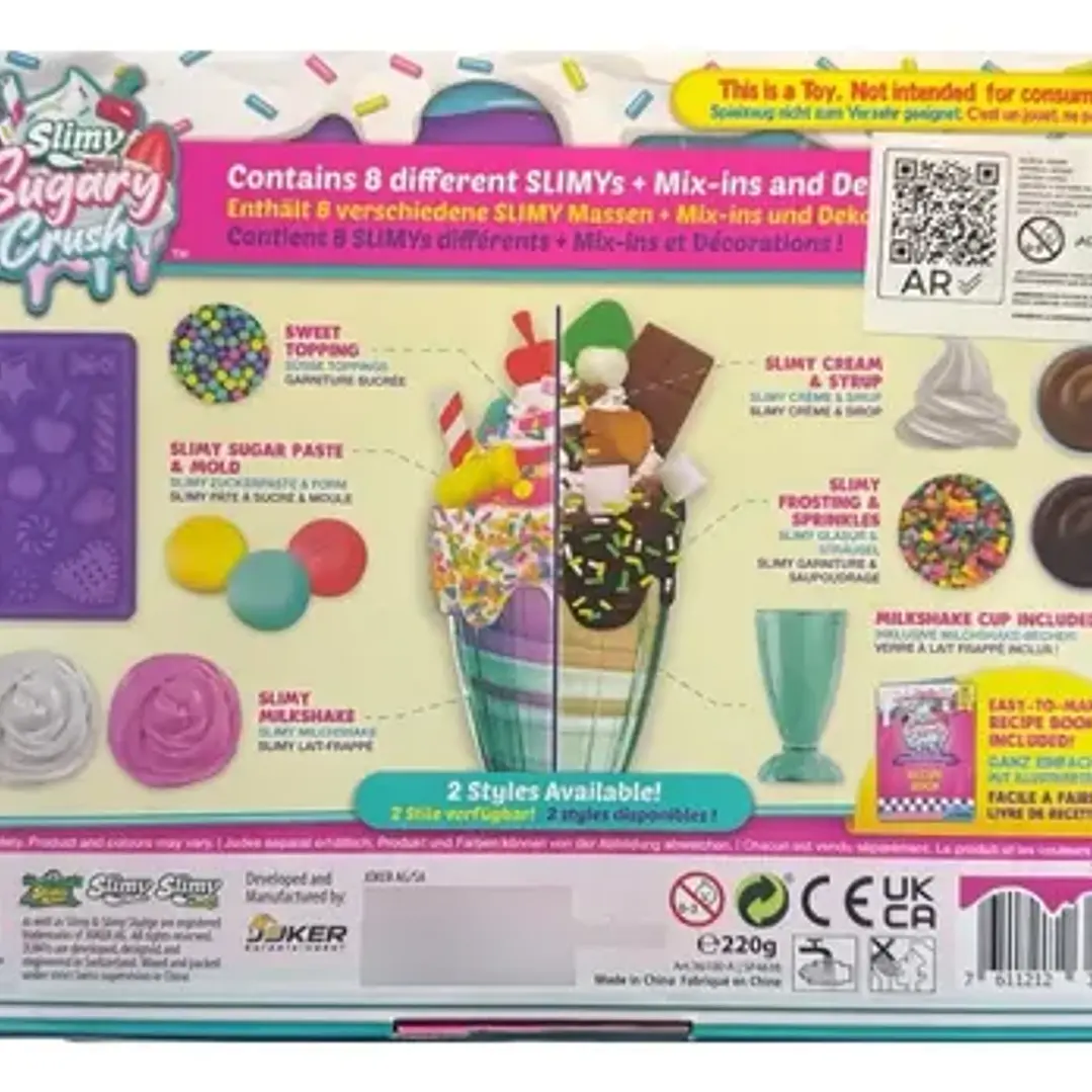 Slimy Sugary Crush Kit Para Hacer Milshake De Vainilla 4