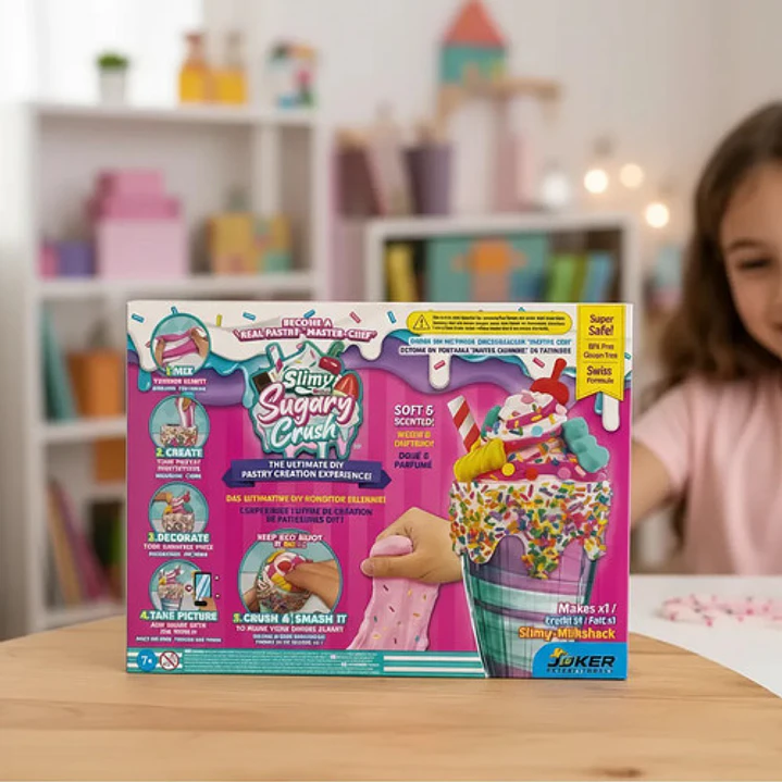 Slimy Sugary Crush Kit Para Hacer Milshake De Vainilla 6