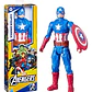 Figura 29cm Capitan America Hasbro Titan Hero Series - Miniatura 1
