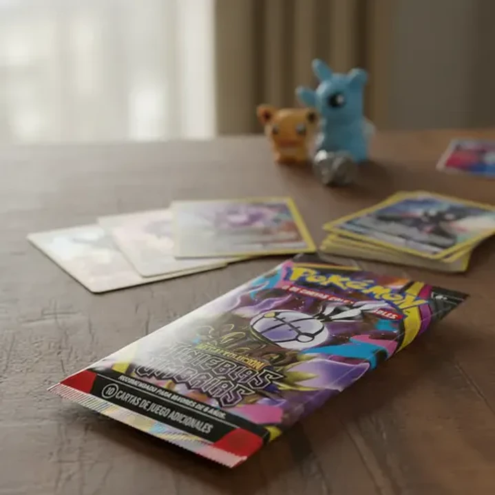 Pokémon Megaevolucion Tinieblas Umbrías Sobre X 10 Cartas 2