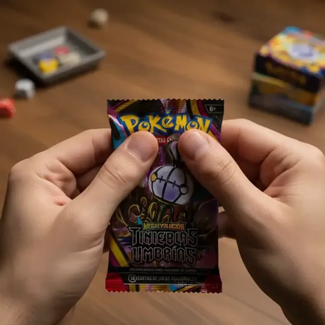 Pokémon Megaevolucion Tinieblas Umbrías Sobre X 10 Cartas 3