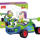 Auto Armable A Fricción Buzz Lightyear Toy Story Plástico Verde - Miniatura 1