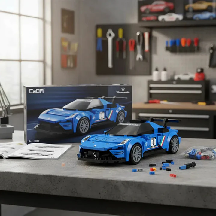Bloques De Construcción Maserati Gt2 1:24 Fun 240 Unica Each 4