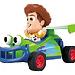 Auto Para Armar Fricción Woody Toy Story Disney Sluban - Miniatura 2