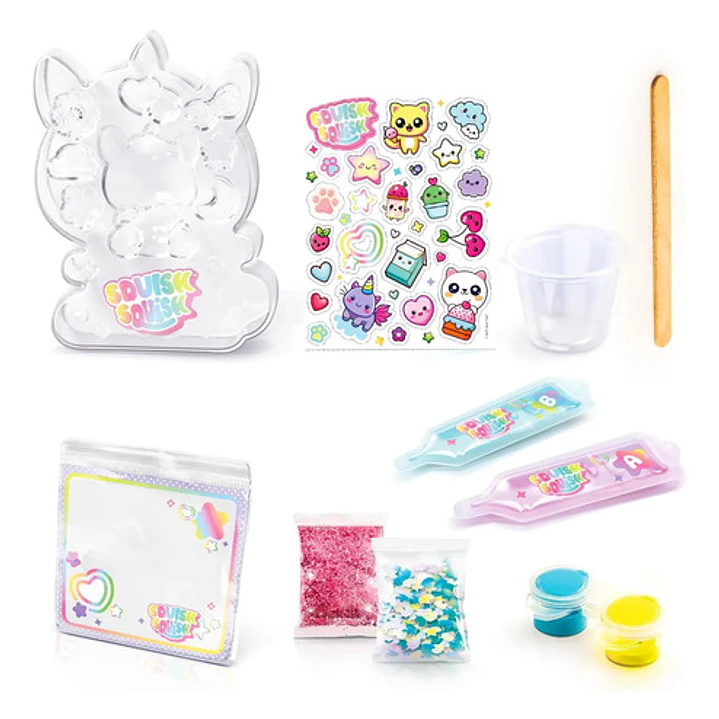 Fábrica De Squishy  Squish Squish Diy 1 Pack Canal Toys 3