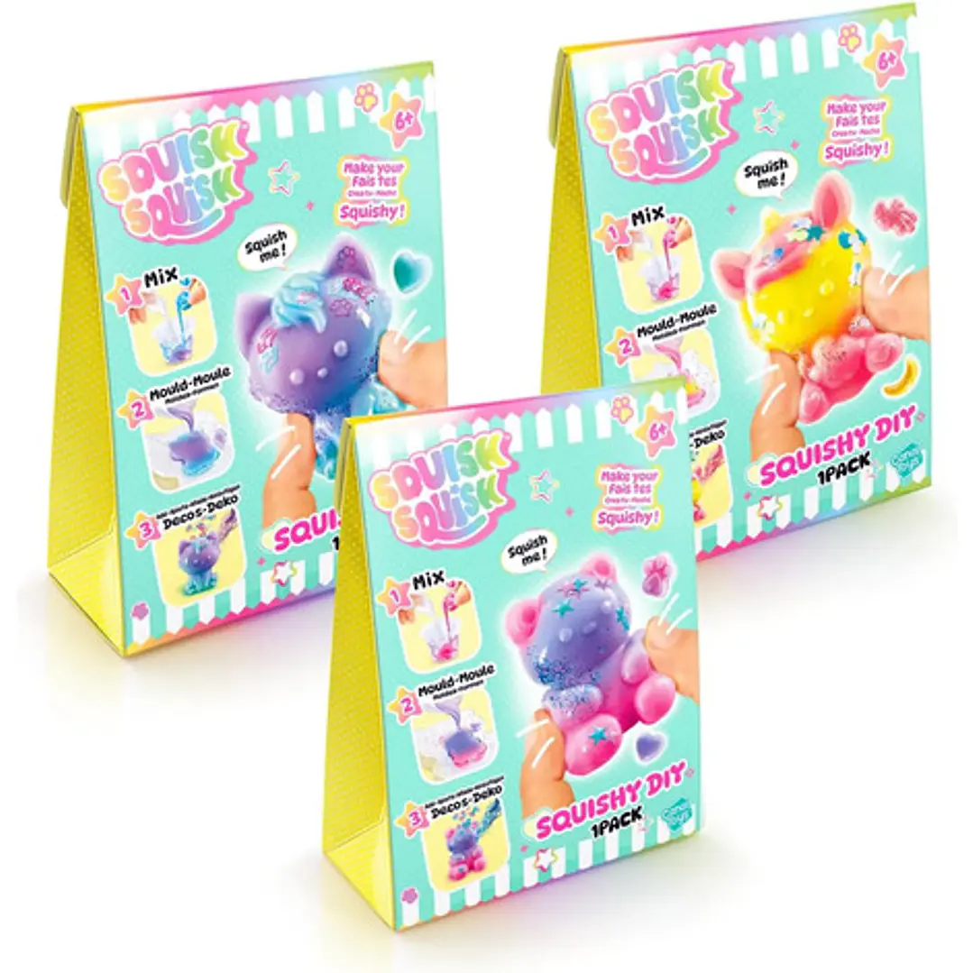 Fábrica De Squishy  Squish Squish Diy 1 Pack Canal Toys 8
