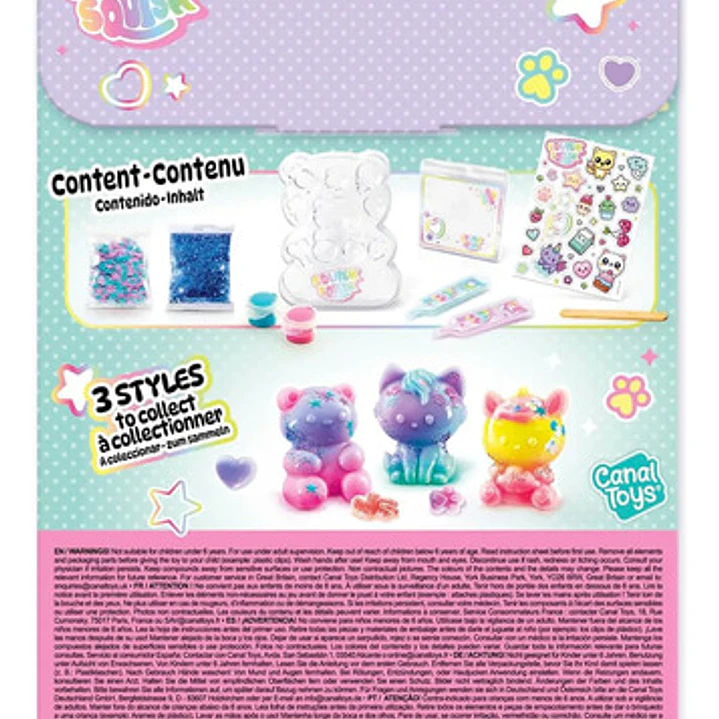 Fábrica De Squishy  Squish Squish Diy 1 Pack Canal Toys 9