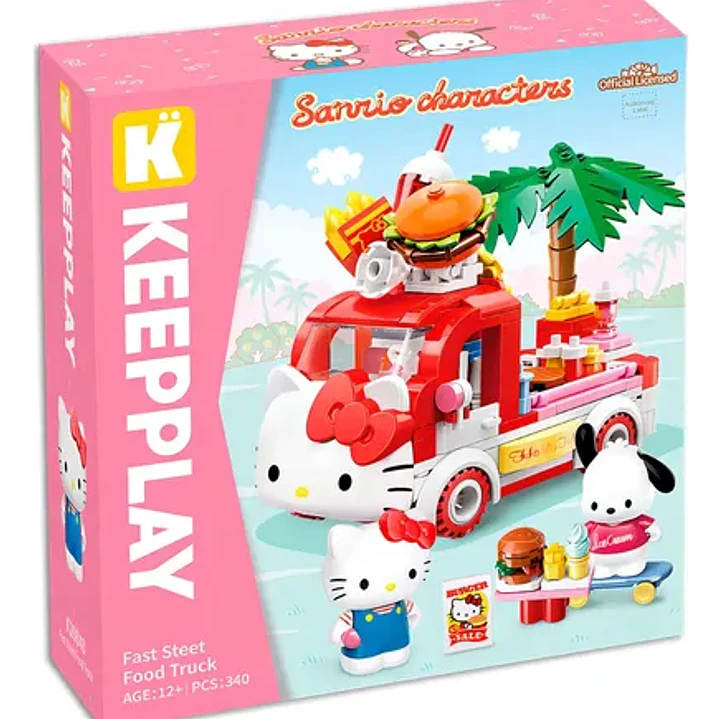 Hello Kitty Carrito De Verano 24cm Hello Kitty Food Truck 340 1