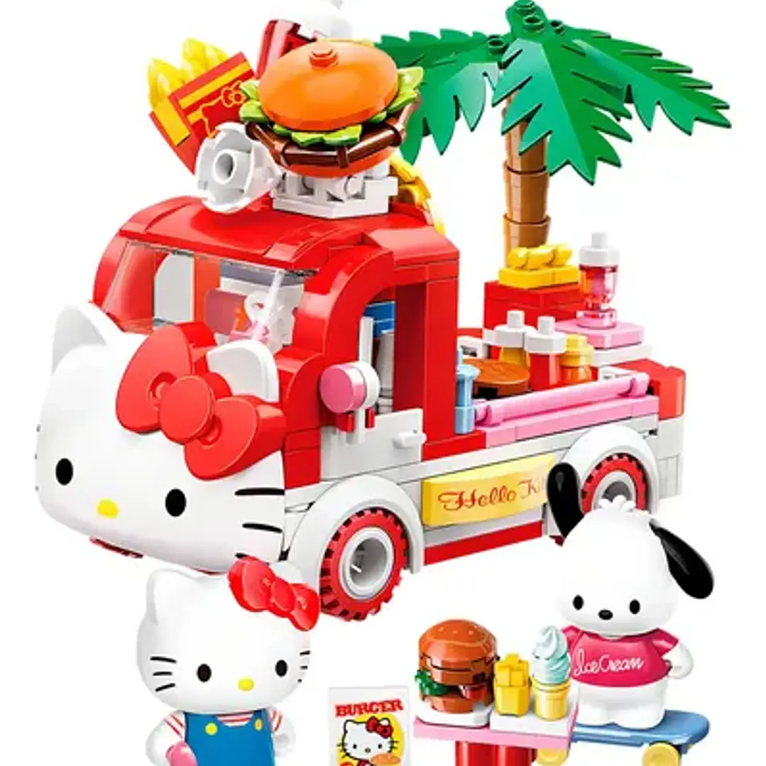 Hello Kitty Carrito De Verano 24cm Hello Kitty Food Truck 340 2