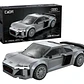 Cada Audi R8 Coupe 199 Pcs Escala 1:24 Gris - Miniatura 1